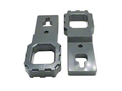 Enhanced Aluminum Tow Hooks; Gray (09-22 F-150)