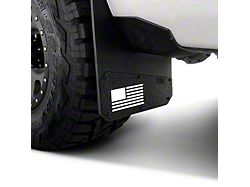 Merica Mud Flaps; Front; White (15-20 F-150, Excluding Raptor)