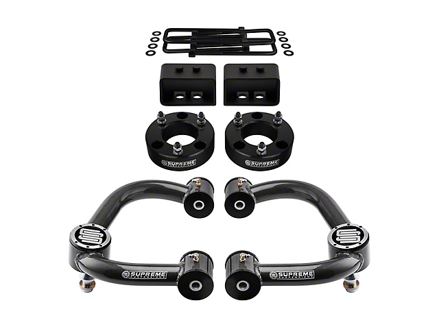 Supreme Suspensions 3.50-Inch Front / 1.50-Inch Rear Mid Travel Lift Kit (04-08 4WD F-150)