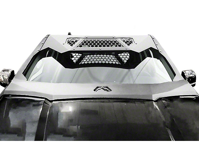 Fab Fours ViCowl Windshield Protector; Matte Black (15-20 F-150)