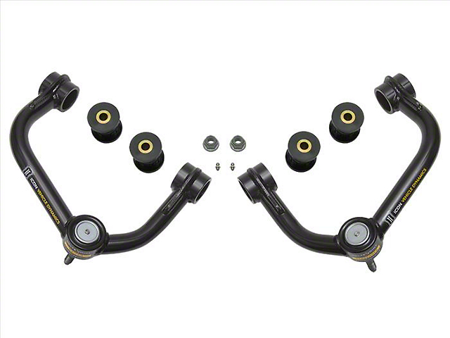 ICON Vehicle Dynamics Delta Joint Tubular Upper Control Arms (21-22 F-150, Excluding Raptor)