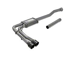 Flowmaster FlowFX Dual Exhaust System with Black Tips; Middle Side Exit (21-22 2.7L EcoBoost F-150)