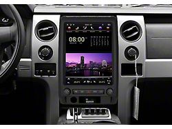 12.10-Inch Android 9 Fast Boot Vertical Screen Navigation Radio (09-12 F-150 w/ Auto A/C Temperature Knobs)