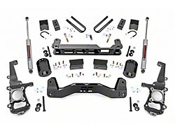 Rough Country 6-Inch Suspension Lift Kit with Premium N3 Shocks (21-23 2WD F-150 SuperCab, SuperCrew w/o CCD System)