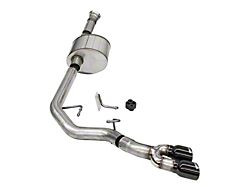 Corsa Performance Xtreme Single Exhaust System with Black Tips; Middle Side Exit (21-23 5.0L F-150, Excluding Tremor)