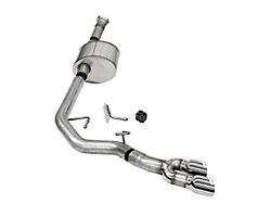 Corsa Performance Xtreme Single Exhaust System with Polished Tips; Middle Side Exit (21-26 5.0L F-150, Excluding Tremor)