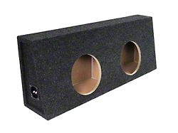 10-Inch Dual Truck Sealed Subwoofer Enclosure (Universal; Some Adaptation May Be Required)