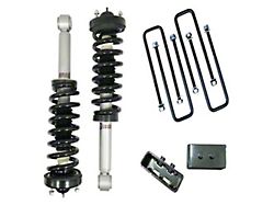 Freedom Offroad 3-Inch Front Lift Struts with 2-Inch Rear Lift Blocks (09-13 4WD F-150, Excluding Raptor)