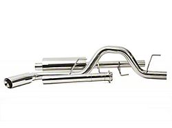 Full Race High Flow Bolt On 3-Inch Single Exhaust System with Polished Tip; Side Exit (11-14 3.5L EcoBoost F-150)