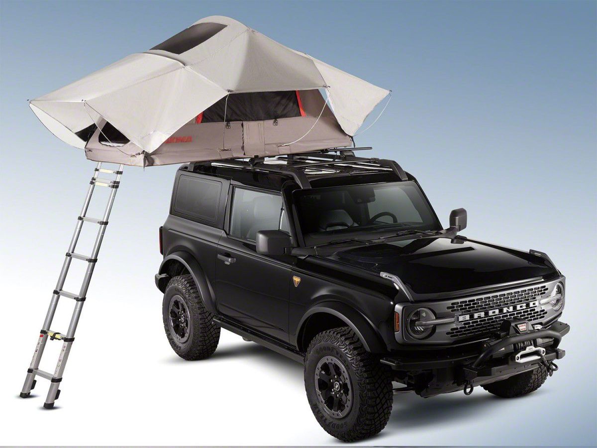 Ford Bronco Heavy-Duty Roof Top Tent VM1PZ-99000C38-A (Universal; Some Adaptation May Be Required) - Shipping