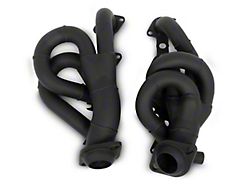 Flowtech 1-1/2-Inch Shorty Headers; Black Painted (97-02 4.6L F-150)