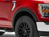 RedRock OE Style Fender Flares; Black (21-24 F-150 w/o Mud Guards, Excluding Raptor)