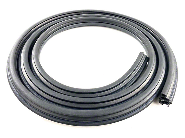 Rear Door Seal on Body; Driver Side (04-08 F-150 SuperCrew)