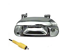 Master Tailgaters Tailgate Handle with Backup Reverse Camera with Keyhole; Chrome (97-03 F-150)