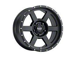 Black Rock Wheels Invasion Matte Black 6-Lug Wheel; 17x9; 12mm Offset (15-20 F-150)