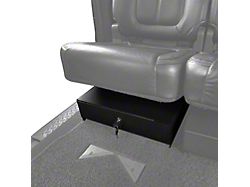 Under Rear Seat Lock Box; Small (09-14 F-150 SuperCrew)
