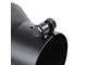 Angled Cut Rolled End Round Exhaust Tip; 6-Inch; Black (Fits 4-Inch Tailpipe)