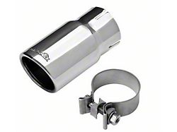 Dynomax Double Wall Exhaust Tip; 3-Inch; Polished (Fits 2.50-Inch Tailpipe)