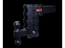 Gen-Y Hitch PHANTOM 2.50-Inch Receiver Hitch 16K Versa-Ball Mount; 7.50-Inch Drop (Universal; Some Adaptation May Be Required)
