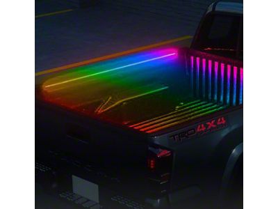 Spire 2-Series RBG LED Truck Bed Light Strips with Bluetooth and Remote Controller (Universal; Some Adaptation May Be Required)