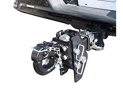 Shocker Hitch Impact Max 20K Cushion Ball Mount Base Frame with Pins for 2-Inch Receiver Hitch (Universal; Some Adaptation May Be Required)