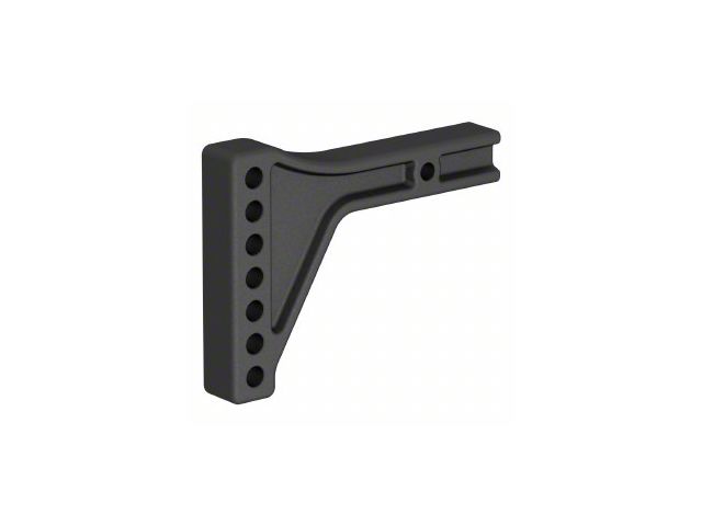 2-Inch Receiver Weight Distribution Hitch Shank; 3-1/8-Inch Drop (Universal; Some Adaptation May Be Required)