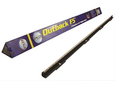 Outback F5 5 Function Red/White LED Tailgate Bar; 60-Inch (Universal; Some Adaptation May Be Required)