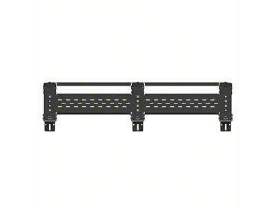 Chassis Unlimited Thorax Overland Bed Rack System; 12-Inch Height; 46-Inches Long (Universal; Some Adaptation May Be Required)