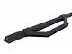Hex Series Side Step Bars without Mounting Brackets; Textured Black (17-24 Titan King Cab)
