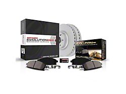 PowerStop Z17 Evolution Plus 6-Lug Brake Rotor and Pad Kit; Rear (21-26 F-150 w/ Factory Non-Max Tow/Haul Package 336mm Rear Rotors)
