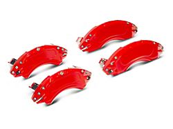 Proven Ground Brake Caliper Covers; Red; Front and Rear (21-26 F-150)