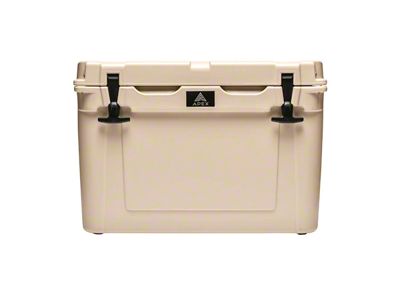 Apex Cooler System A45 Cooler with Carbon Steel Bed Rack Mount; Khaki (Universal; Some Adaptation May Be Required)