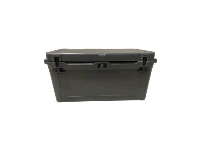 Apex Cooler System A75 Cooler with Hitch Rack Mount; Charcoal (Universal; Some Adaptation May Be Required)