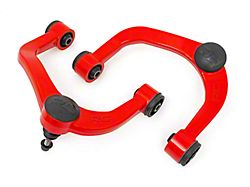 Rough Country Suspension Forged Upper Control Arms; Red (09-20 4WD F-150)