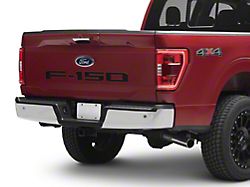 Rear Tailgate Letter Inserts; Matte Black (21-26 F-150 w/o Tailgate Applique & Pro Access Tailgate)