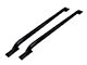Go Rhino 41-Inch Truck Bed Rails with Base Plates; Black (Universal; Some Adaptation May Be Required)