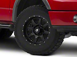 Mammoth High Roller Gloss Black 6-Lug Wheel; 17x9; -12mm Offset (04-08 F-150)
