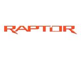 Tailgate Letter Inserts; Code Orange (21-26 F-150 Raptor w/o Tailgate Applique)