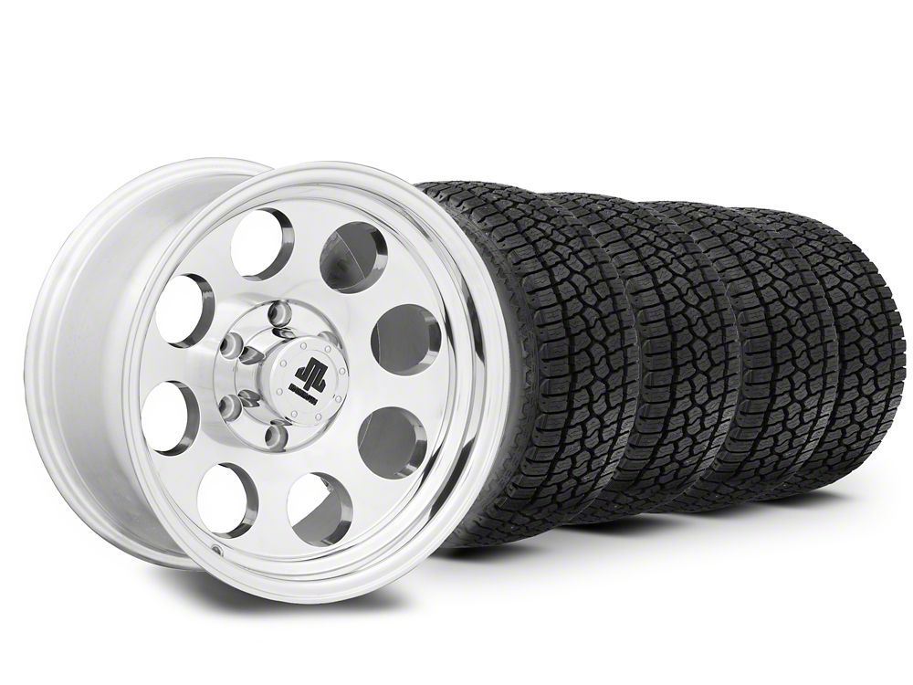 17x9 Mammoth 8 Aluminum Wheel & 33in Milestar AllTerrain Patagonia AT