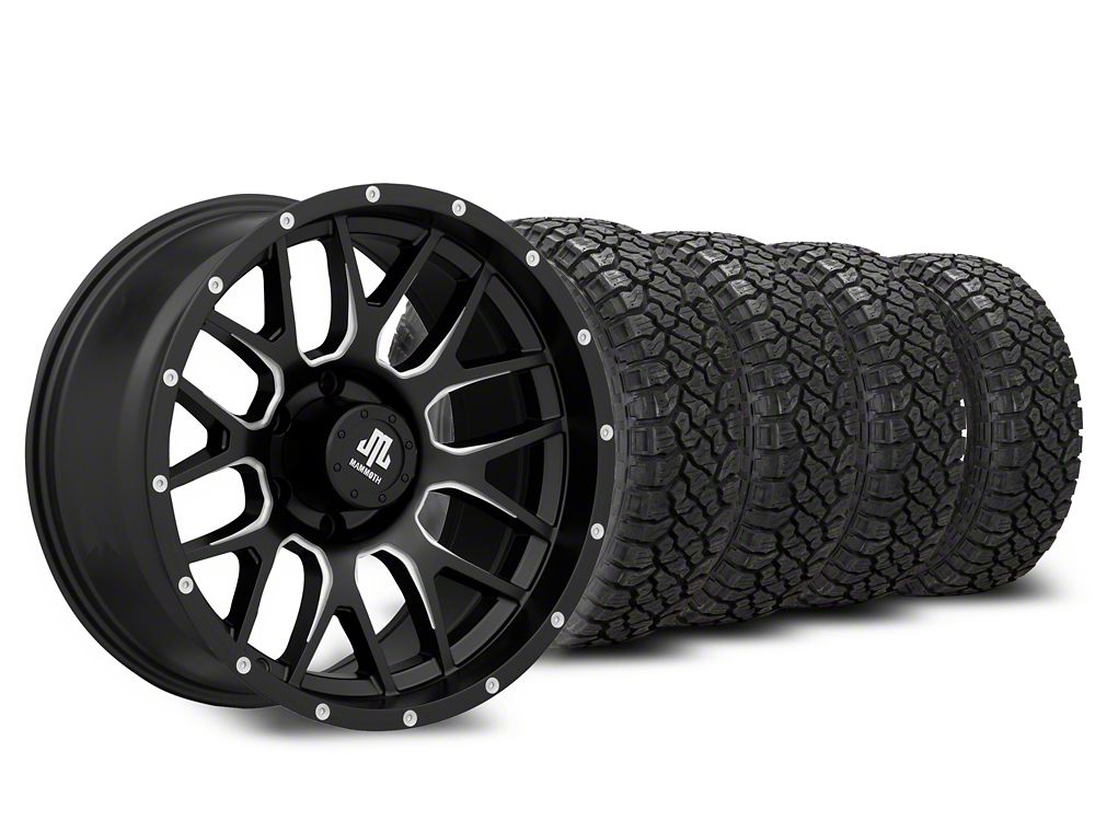 18x9 Mammoth Mesh Wheel & 33in Kenda All-Terrain KLEVER R/T 18x9 Mammoth Mesh Wheel & 33in Kenda All-Terrain KLEVER R/T