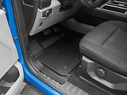 Weathertech Front and Rear Floor Liner HP; Black (15-26 F-150 SuperCrew w/ Front Bucket Seats & w/o Rear Underseat Storage)