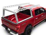 Base K2 Over Cab Rack; Silver (01-26 F-150 w/ 5-1/2-Foot Bed)