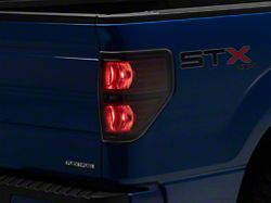 Tail Lights; Black Housing; Red Lens (09-14 F-150 Styleside)