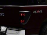 Tail Light Covers; Smoked (21-23 F-150, Excluding Raptor)