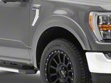 Rough Country Offroad Sport Fender Flares; Carbonized Gray (21-26 F-150 w/o OEM Power Running Boards, Excluding Raptor)