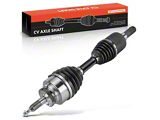 CV Axle Shaft Assembly with Heavy Duty Thermoplastic Outboard Boot; Front Driver Side (15-20 4WD F-150, Excluding Raptor)