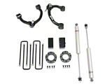 Freedom Offroad 3-Inch Front Strut Spacer / 3-Inch Rear Block Lift Kit with Upper Control Arms and Shocks (21-26 4WD F-150, Excluding Raptor)