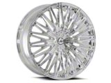 Azara AZA-522 Nano Chrome 6-Lug Wheel; 22x9.5; 25mm Offset (24-26 Ranger)