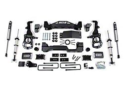 BDS 6-Inch Suspension Lift Kit with 3-Inch Rear Lift Blocks and FOX 2.0 Struts and FOX 2.0 Performance Shocks (21-26 4WD F-150 w/o CCD System, Excluding Powerstroke, Raptor & Tremor)