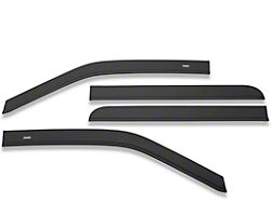 Husky Liners Low Profile Ventvisor Window Deflectors; Front and Rear; Matte Black (04-14 F-150 SuperCab)